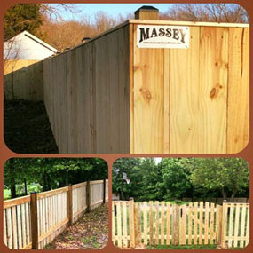 Southern Maryland Treated Wood Fences
